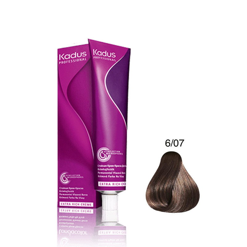 Coloration Permanente Kadus N°6/07 60ml Coloration Permanente Kadus N°6/07 60ml