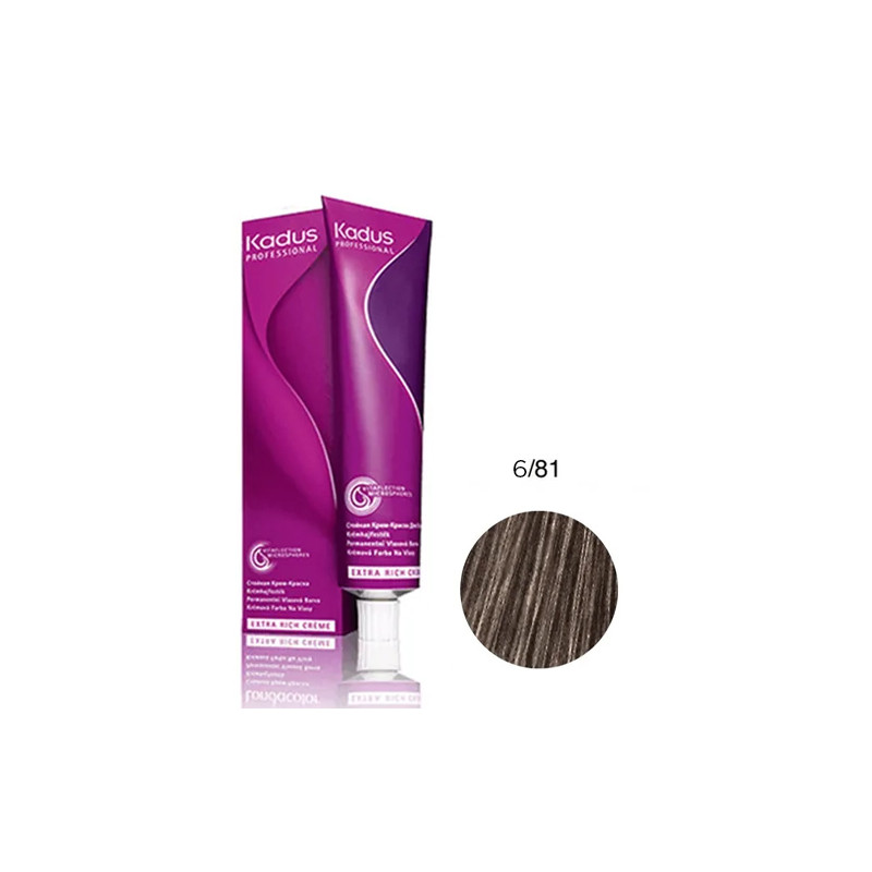 Coloration Permanente Kadus N°6/81 60ml Coloration Permanente Kadus N°6/81 60ml