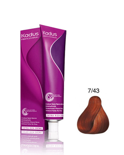 Coloration Permanente Kadus N°7/43 60ml