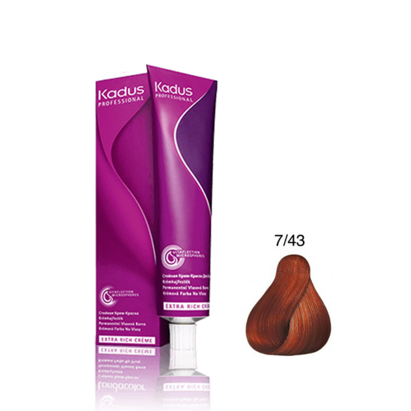 Coloration Permanente Kadus N°7/43 60ml