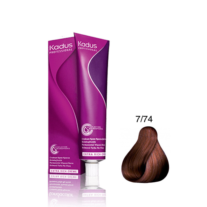 Coloration Permanente Kadus N°7/74 60ml
