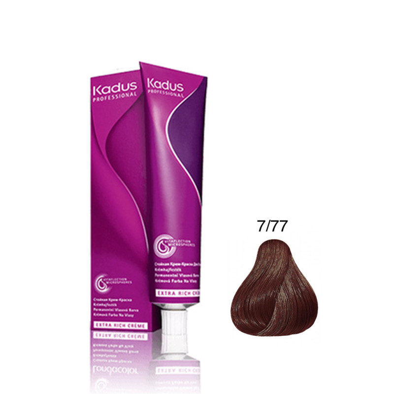 Coloration Permanente Kadus N°7/77 60ml Coloration Permanente Kadus N°7/77 60ml