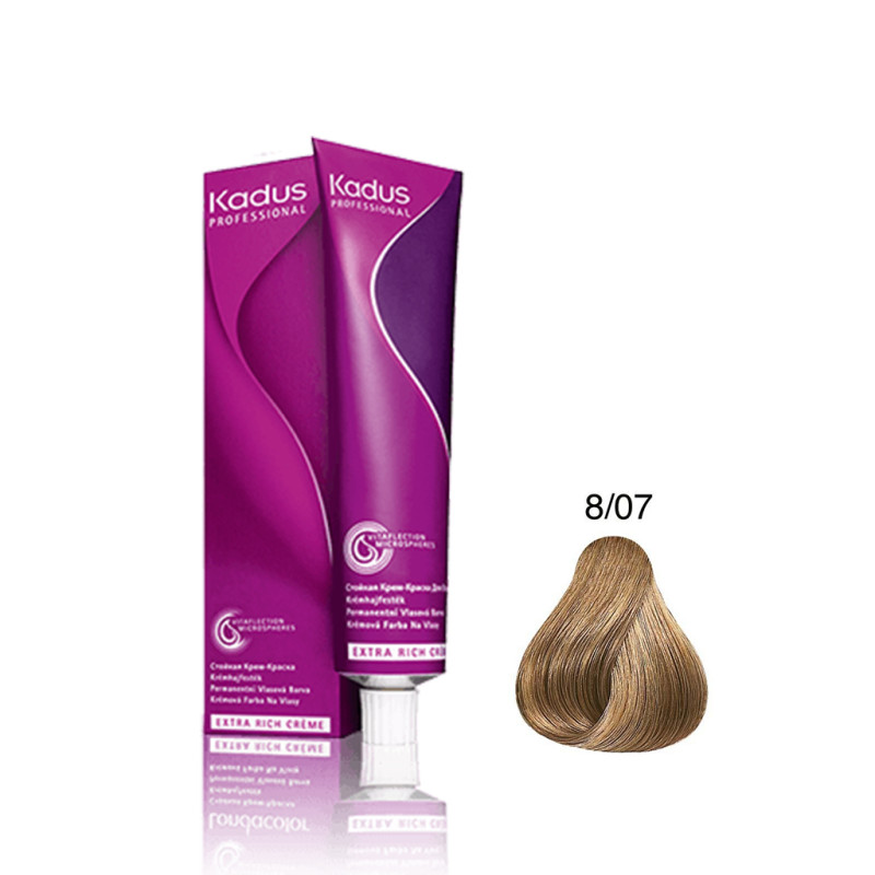 Coloration Permanente Kadus N°8/07 60ml