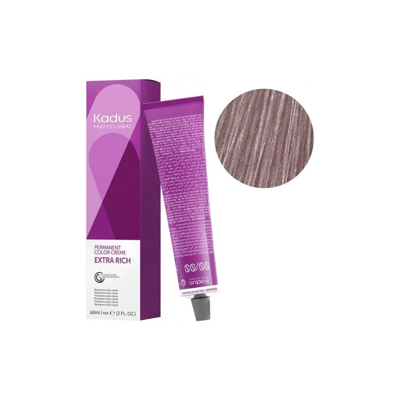Coloration Permanente Kadus N°8,65 - Blond Clair Violine Acajou- 60ml
