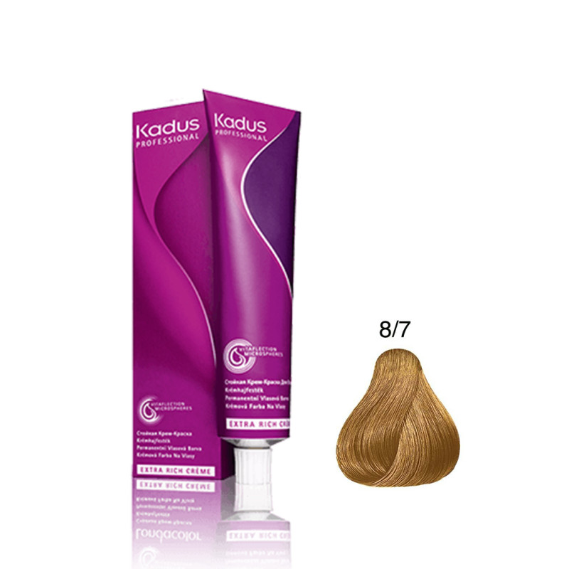 Coloration Permanente Kadus N°8/7 60ml Coloration Permanente Kadus N°8/7 60ml