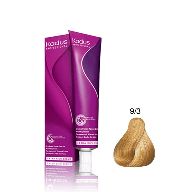 Coloration Permanente Kadus N°9/3 60ml