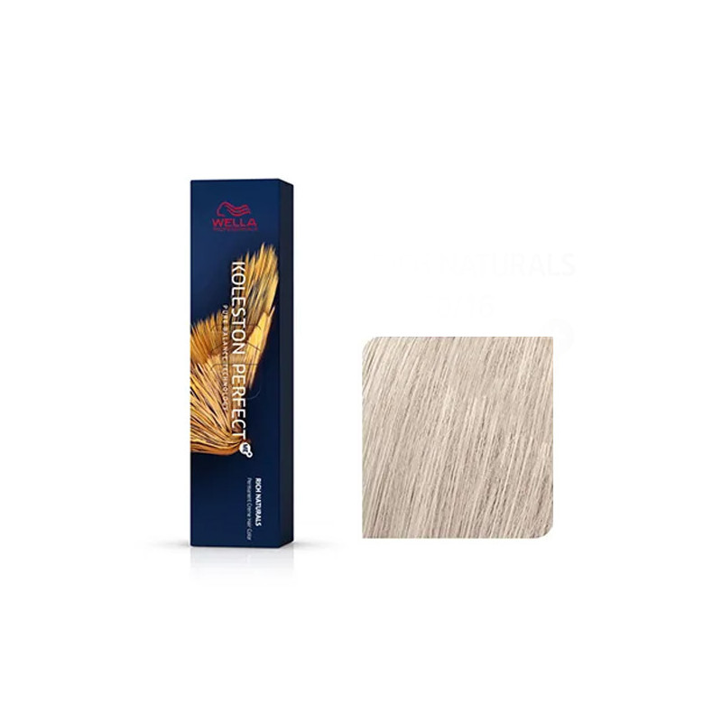 Koleston 10.16 Rich Naturals 60 ml Blond trés trés Clair Cendré Violine