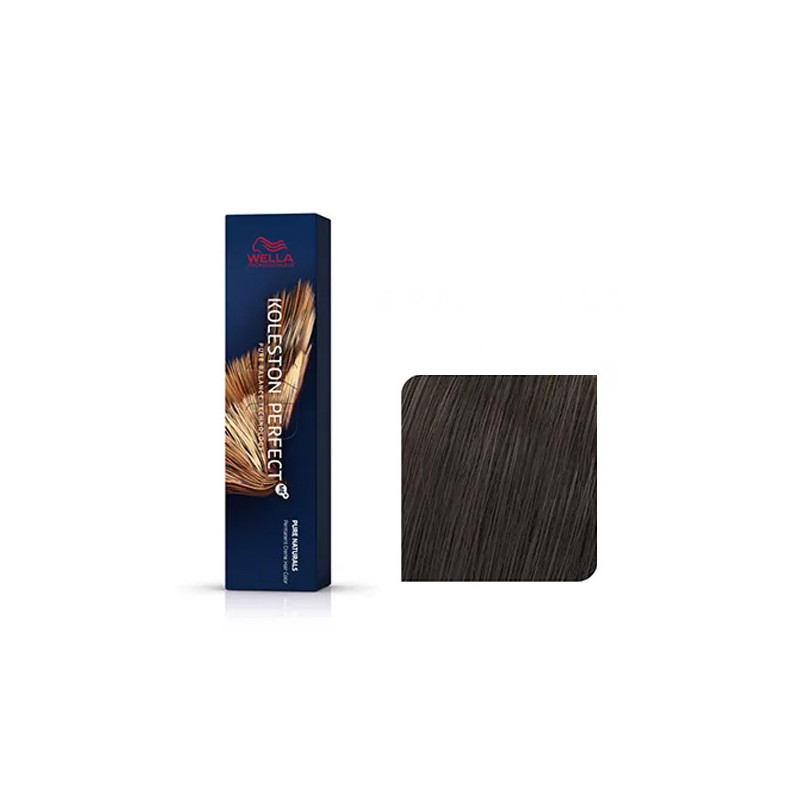 Koleston 4.07 Pure Naturals 60 ml Châtain Naturel Marron