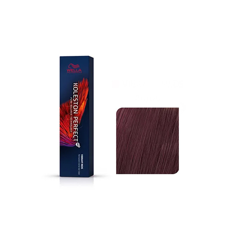 Koleston 44.65 Vibrant Reds 60 ml Châtain Intense Violine Acajou