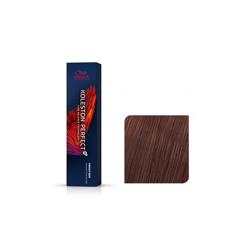 Koleston 5.41 Vibrant Reds 60 ml Châtain Clair Cuivré Cendré