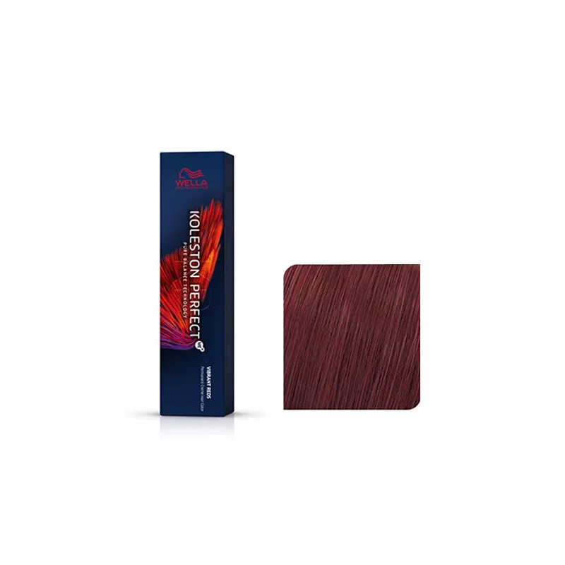 Koleston 55.55 Vibrant Reds 60 ml Châtain Clair Acajou Intense Koleston 55.55 Vibrant Reds 60 ml Châtain Clair Acajou Intense