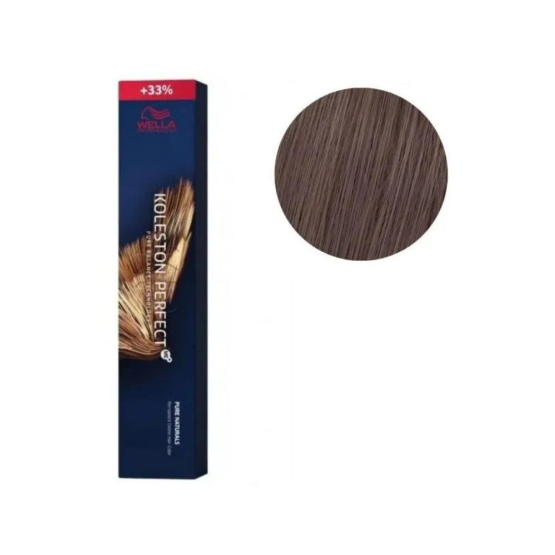 Koleston 6.91 Rich Naturals blond foncé fumé cendré Wella 60ml