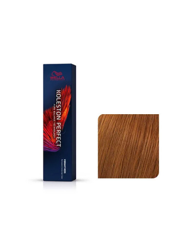 Koleston 7.34 Vibrant Reds 60 ml Blond Doré Cuivré
