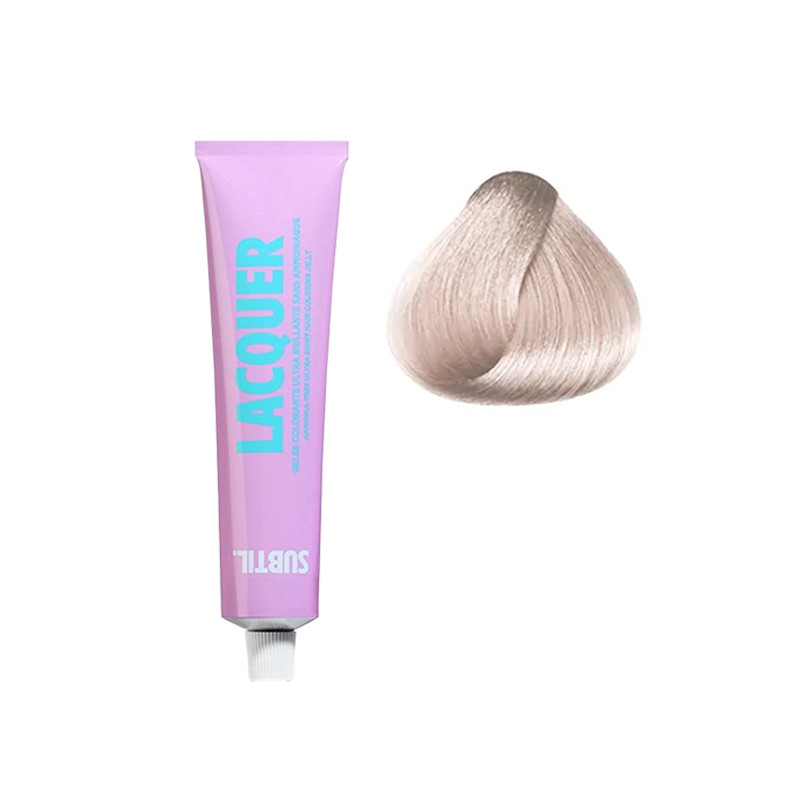 Coloration Cheveux Lacquer N°9.12 Blond Très Clair Cendé Irisé Subtil 60ml Coloration Cheveux Lacquer N°9.12 Blond Très Clair Cendé Irisé Subtil 60ml
