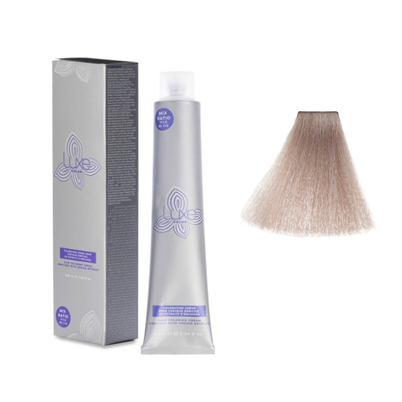 Coloration Luxe Color N° 10.21 Blond Très Clair Irisé Cendré 100ml Coloration Luxe Color N° 10.21 Blond Très Clair Irisé Cendré 100ml
