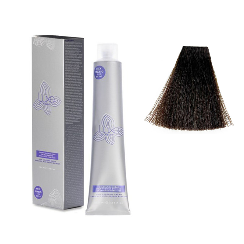Luxe Color N° 3.8 Châtain Foncé Moka 100ml Luxe Color N° 3.8 Châtain Foncé Moka 100ml