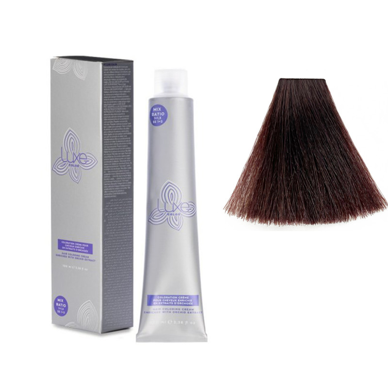 Luxe Color N° 4.15 Châtain Cendré Acajou 100ml Luxe Color N° 4.15 Châtain Cendré Acajou 100ml