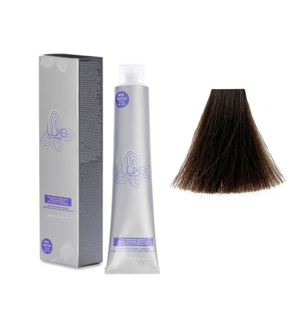 Crème Colorante Luxe Color Booster 5.18 Chatain Clair Cendré Moka 100ml