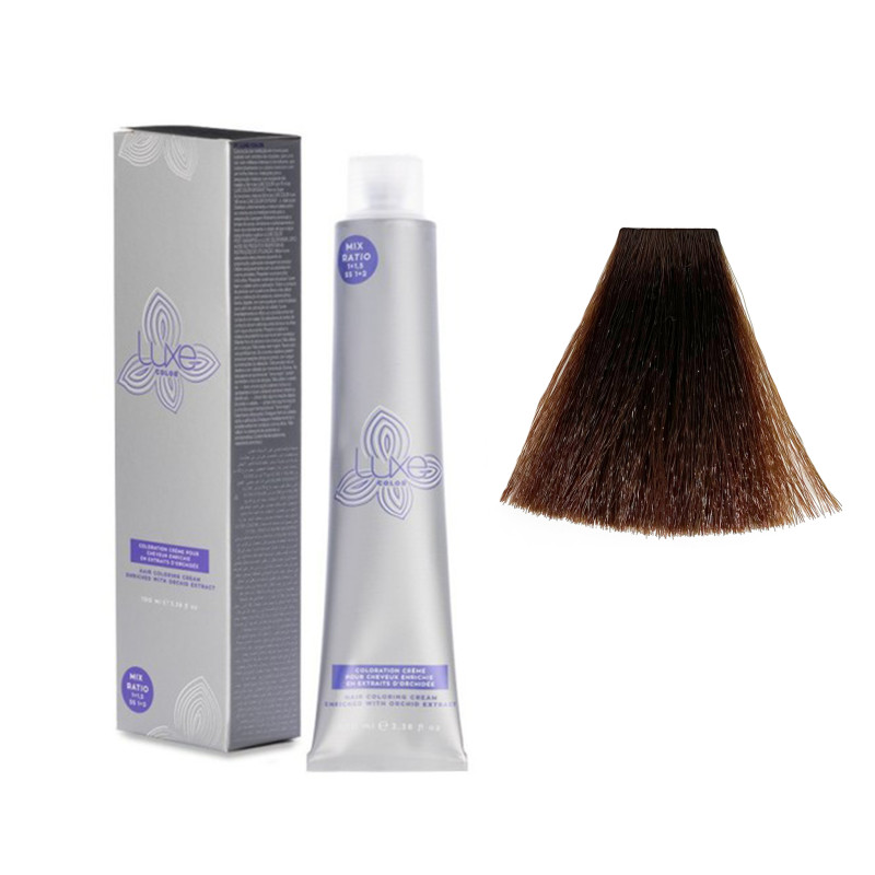 Luxe Color N° 5.35 Châtain Clair Doré Acajou 100ml Luxe Color N° 5.35 Châtain Clair Doré Acajou 100ml