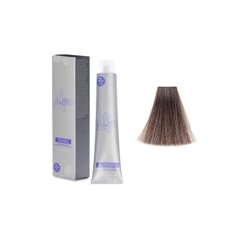 Crème Colorante Luxe Color Booster 7.12 Blond Cendré Irisé 100ml Crème Colorante Luxe Color Booster 7.12 Blond Cendré Irisé 100ml