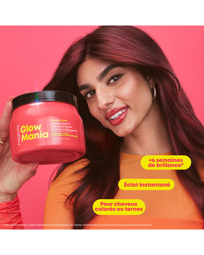 Masque Glow Mania Cheveux Colorés Matrix 500ml