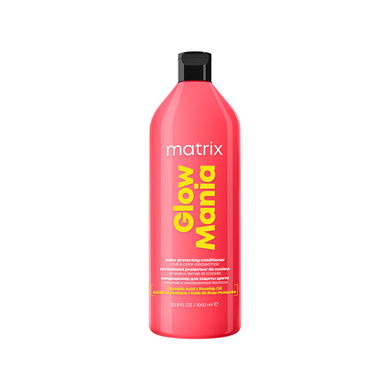 Conditionneur Glow Mania Cheveux Colorés 1L Matrix