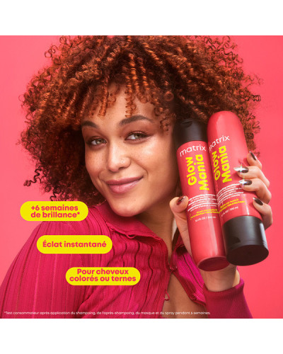 Shampoing Glow Mania Cheveux Colorés ou Ternes  Matrix 1L