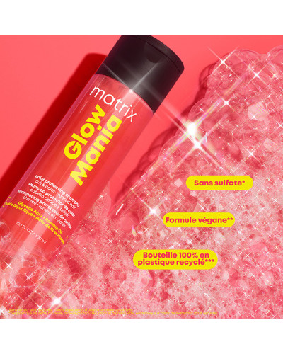 Shampoing Glow Mania Cheveux Colorés ou Ternes  Matrix 1L