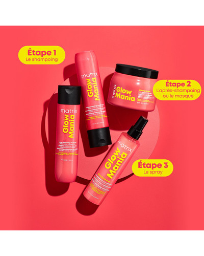Shampoing Glow Mania Cheveux Colorés ou Ternes  Matrix 300ml