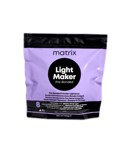 Poudre Décolorante Light Maker Pré-Bonded 8 tons MATRIX 500ml