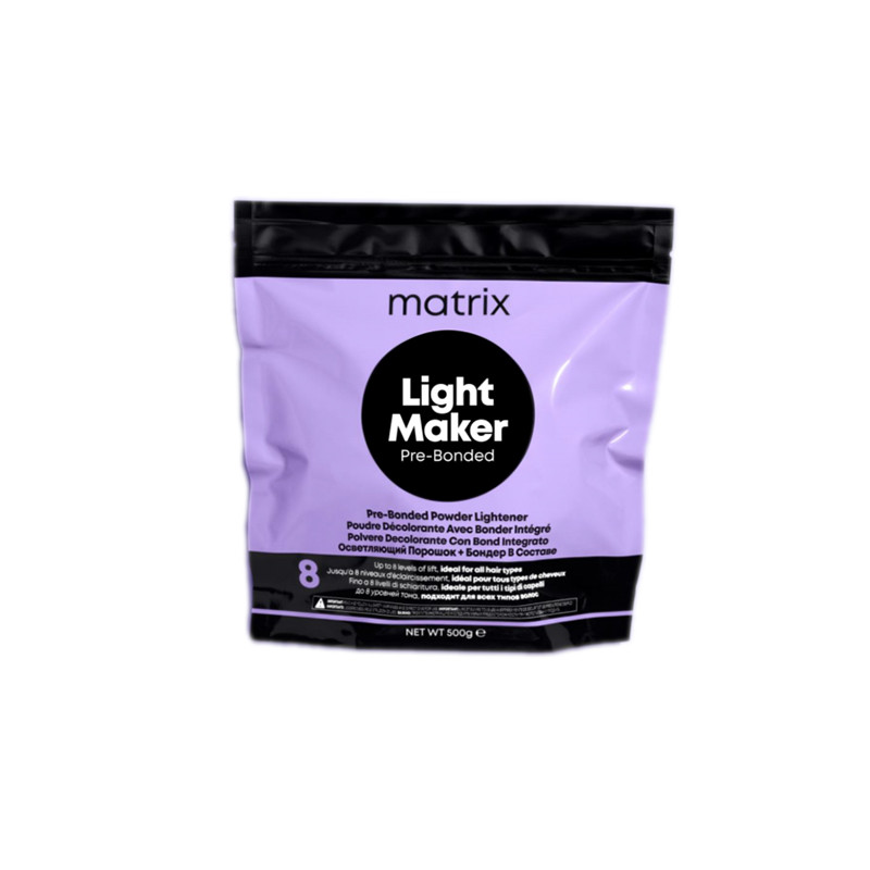 Poudre Décolorante Light Maker Pré-Bonded 8 tons MATRIX 500ml