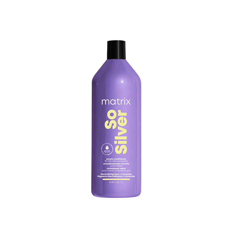 Après Shampoing Violet Total Result So Silver Conditionner Matrix 1000ml