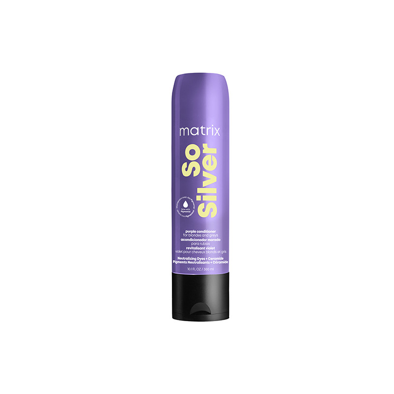 Après Shampoing Violet Total Result So Silver Conditionner Matrix 300ml