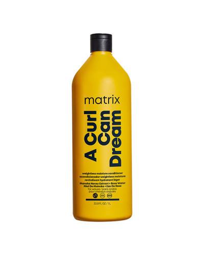A Curl Can Dream Conditioner Hydratant Léger pour Cheveux Ondulés Matrix 1L