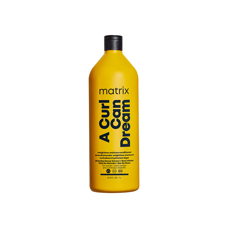 A Curl Can Dream Conditioner Hydratant Léger pour Cheveux Ondulés Matrix 1L