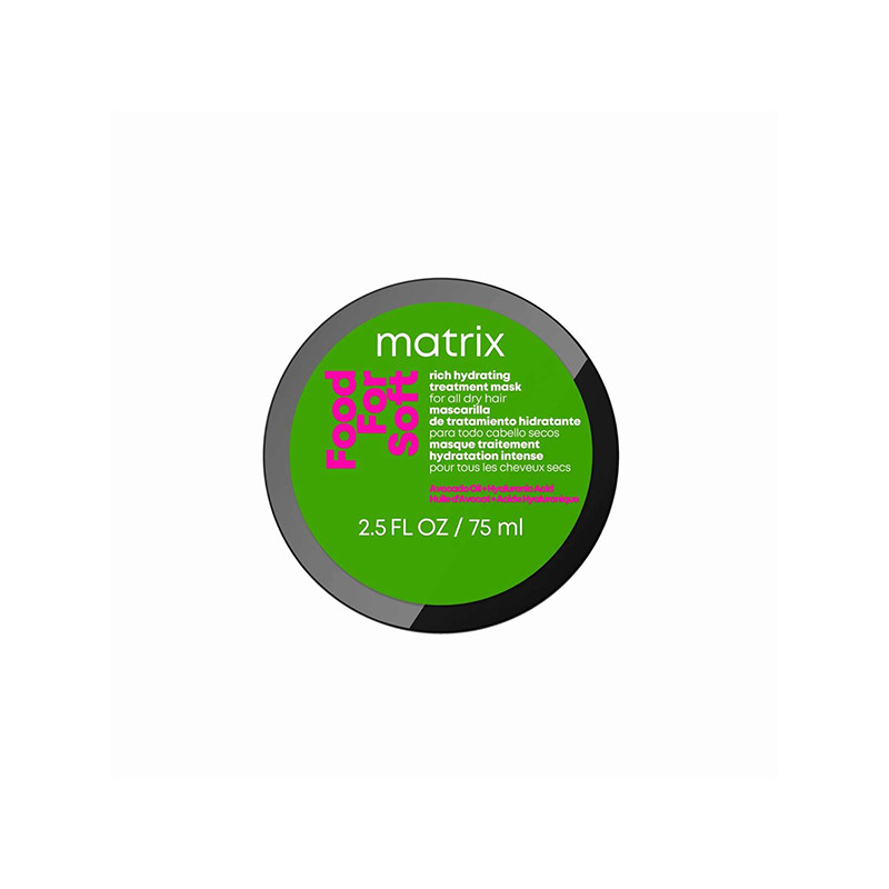 Masque Hydratant Cheveux Food For Soft Matrix 75ml