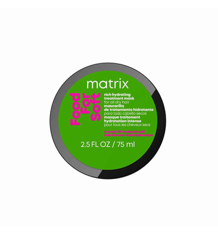 Masque Hydratant Cheveux Food For Soft Matrix 75ml