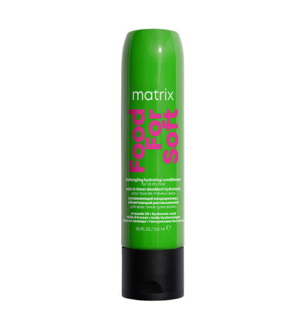 Après-Shampoing Démêlant Hydratant Food For Soft Matrix 300ml