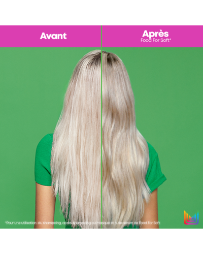 Après-Shampoing Démêlant Hydratant Food For Soft Matrix 300ml