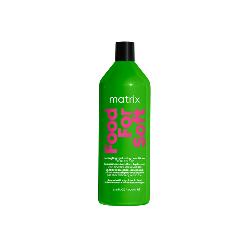 Après-Shampoing Démêlant Hydratant Food For Soft Matrix 1000ml Après-Shampoing Démêlant Hydratant Food For Soft Matrix 1000ml