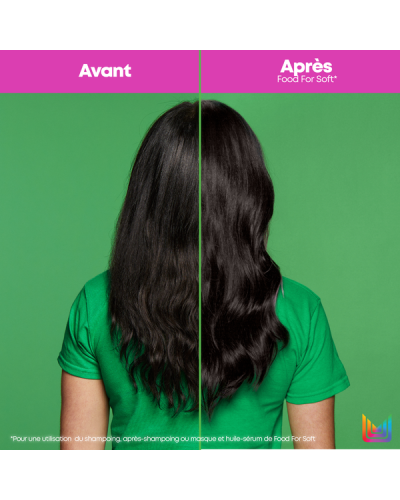 Après-Shampoing Démêlant Hydratant Food For Soft Matrix 1000ml
