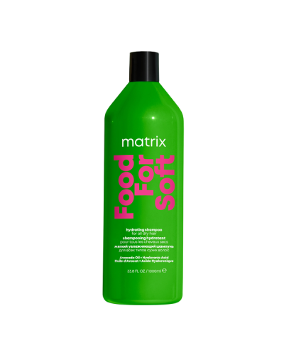 Shampoing Doux Hydratant Food For Soft Matrix 1000ml
