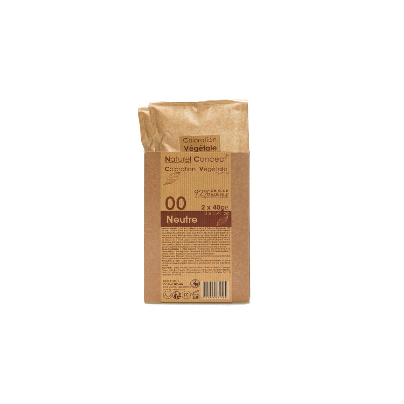 Coloration Végétale Natural Concept N°00 Neutre 80g
