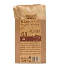 Coloration Végétale Natural Concept N°03 Or 80g