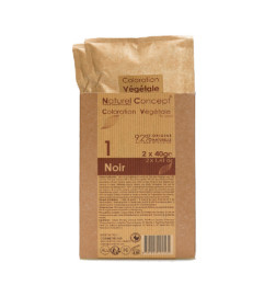 Coloration Végétale Natural Concept N°1 Noir 80g