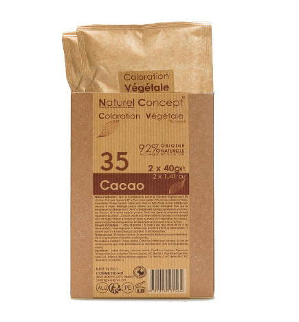 Coloration Végétale Natural Concept N°35 Cacao 80g