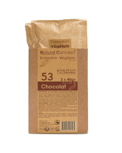 Coloration Végétale Natural Concept N°53 Chocolat 80g