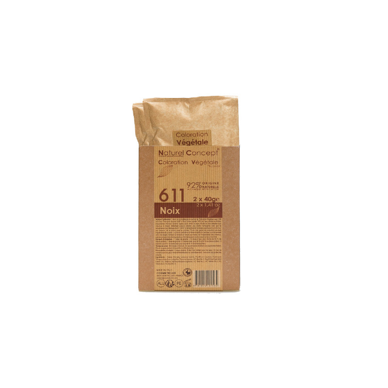 Coloration Végétale Natural Concept N°611 Noix 80g