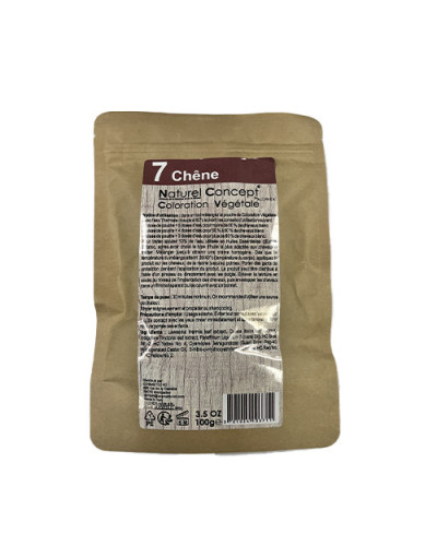 Coloration Végétale Natural Concept N°7 Chêne 100g