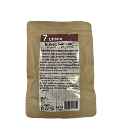 Coloration Végétale Natural Concept N°7 Chêne 100g
